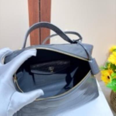 wholesale quality loro piana extra bag l27 alligator crystal grey golden hardware